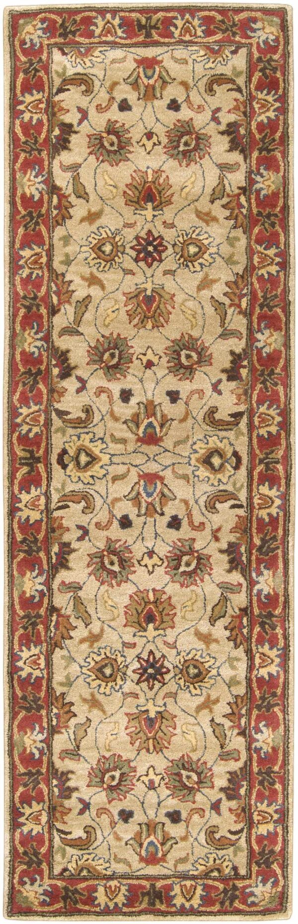 Cherryfield Hand Tufted Brown & Rust 1001 Wool Rug - Image 12