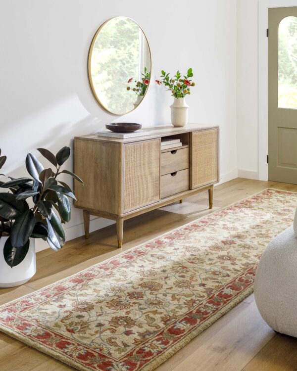 Cherryfield Hand Tufted Brown & Rust 1001 Wool Rug - Image 13