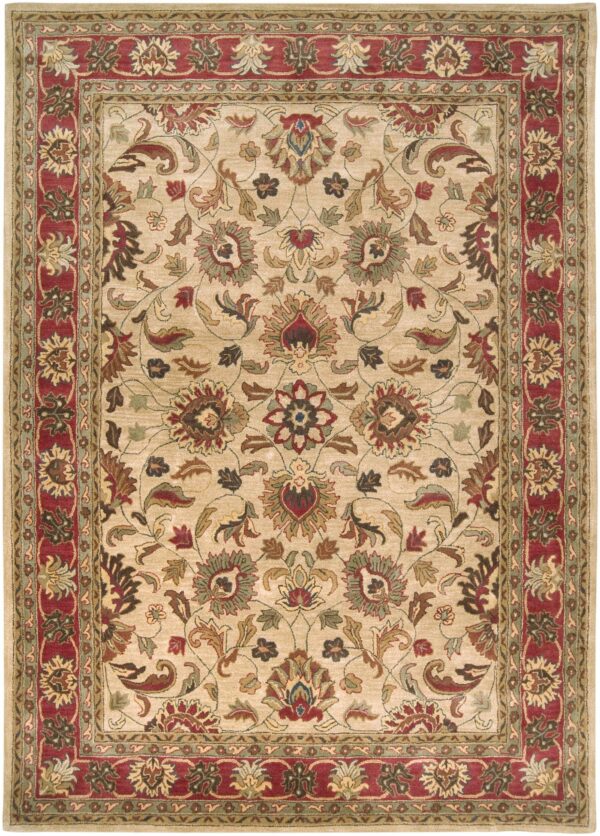 Cherryfield Hand Tufted Brown & Rust 1001 Wool Rug - Image 17