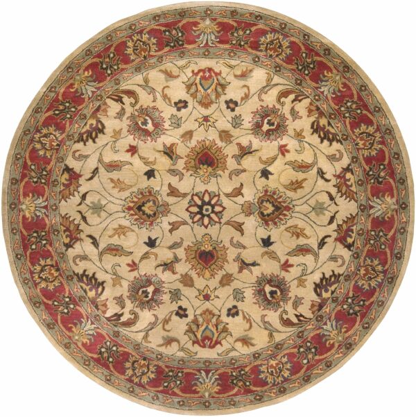 Cherryfield Hand Tufted Brown & Rust 1001 Wool Rug - Image 8