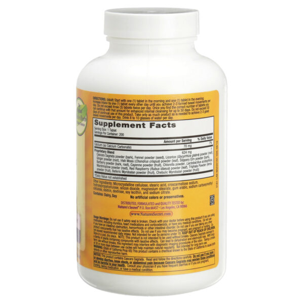 Nature's Secret Super Cleanse (1x200 TAB) - Image 6
