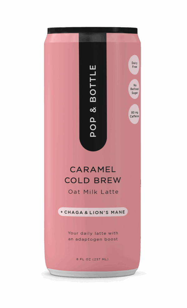 Pop & Bottle Caramel Cold Brew 8 oz (Pack of 12)