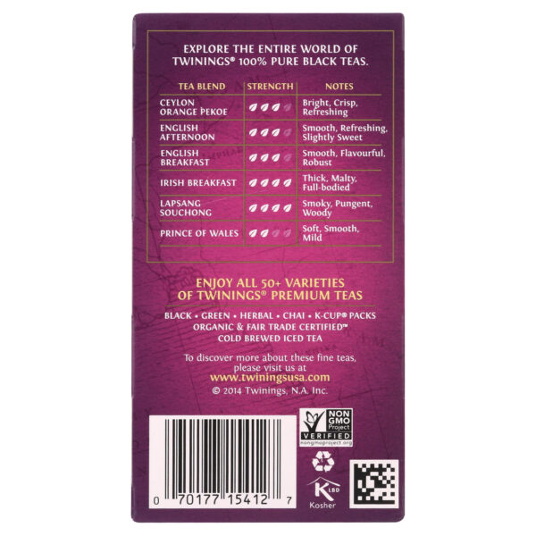 Twinings Darjeeling Tea (6x20 Bag) - Image 5