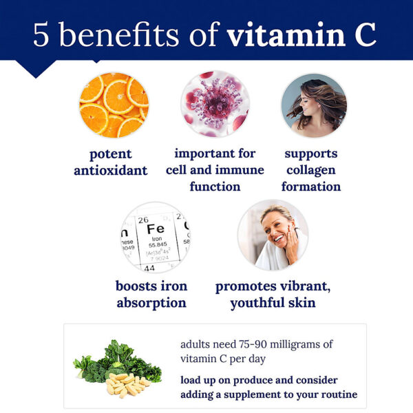 Ester-C 500 mg (120 Capsules) - Image 2