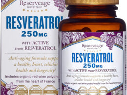 Reserveage Nutrition Resveratrol 250 mg 30 Capsules