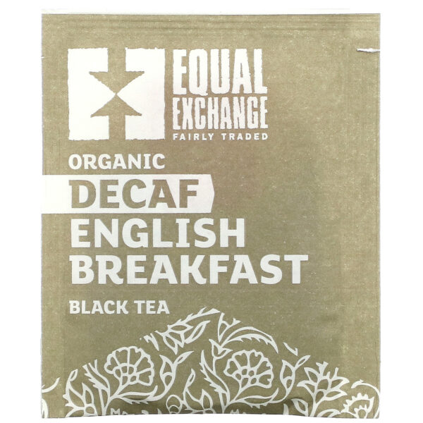 Organic Decaf English Breakfast Black Tea 20 Tea Bags (Pack of 6 Boxes) - Image 3