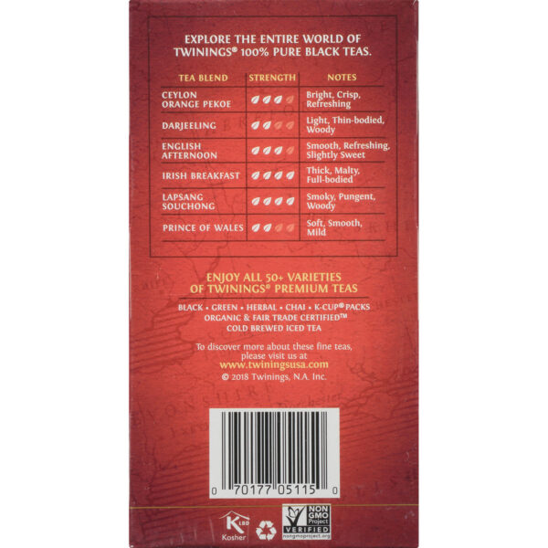 Twinings English Breakfast (6x50 Bag) - Image 7