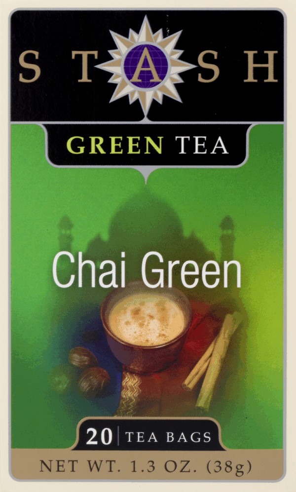 Stash Tea Green Chai Premium Tea (6x20 CT) - Image 4
