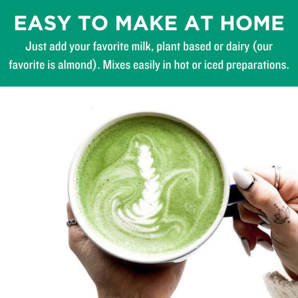 Jade Leaf Organic Matcha Latte 3.5 oz (Pack of 8) - Image 4