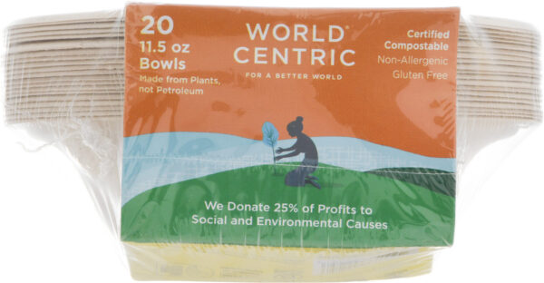 World Centric Bagasse Bowl 11.5Oz (12x20 CT) - Image 2