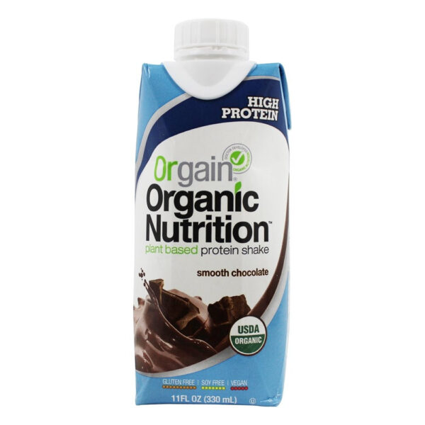 Orgain Shake, Smooth Chocolate Vegan (12X11 OZ) - Image 5