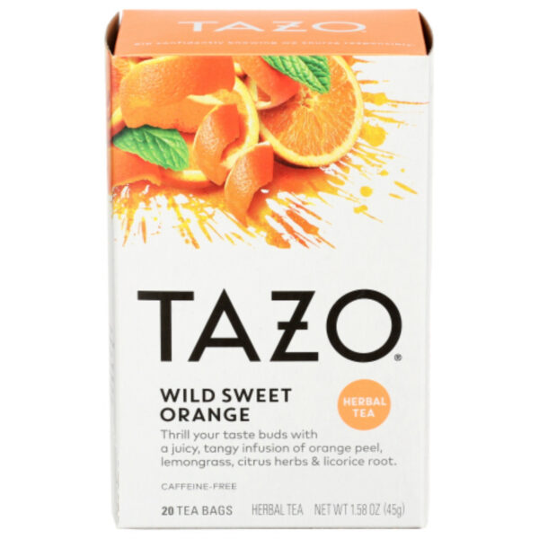 Tazo Tea Herbal Wild Sweet Orange Tea (6x20 Bag)