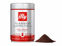 illy Ground Drip Medium Roast Coffee (6x8.8 OZ)