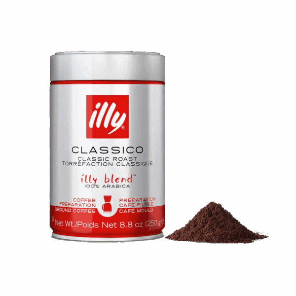 illy Ground Drip Medium Roast Coffee (6x8.8 OZ)