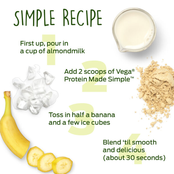 Vega Vanilla Protein Made Simple 9.2 oz - Image 5