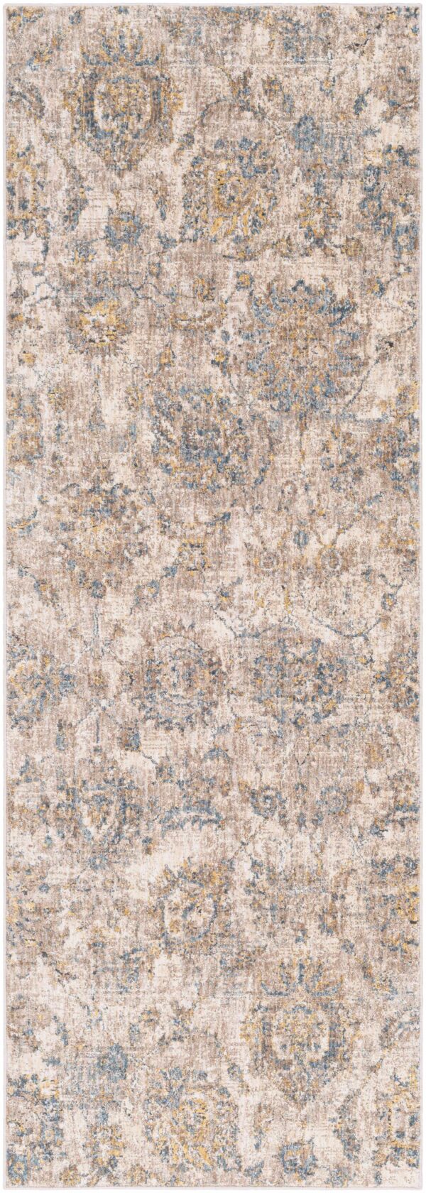 Morinville Teal Floral Rug - Image 18