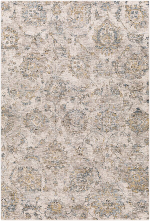 Morinville Teal Floral Rug - Image 15