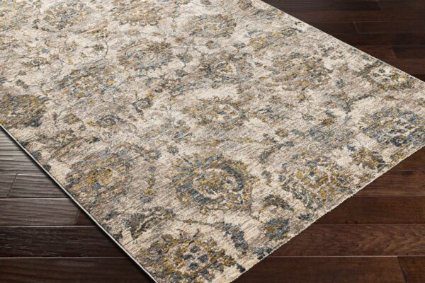 Morinville Teal Floral Rug - Image 4