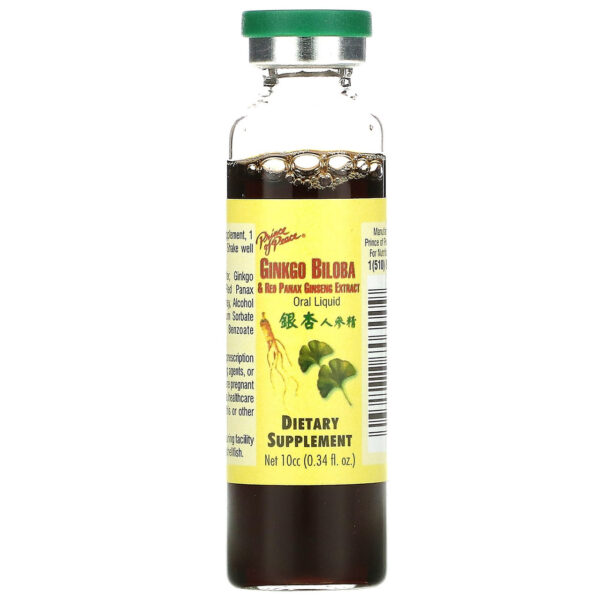 Prince of Peace Ginkgo Biloba & Red Panax Ginseng Extract 30 Bottles - Image 3