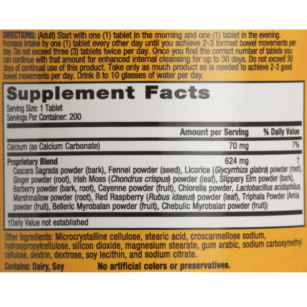 Nature's Secret Super Cleanse (1x200 TAB) - Image 4