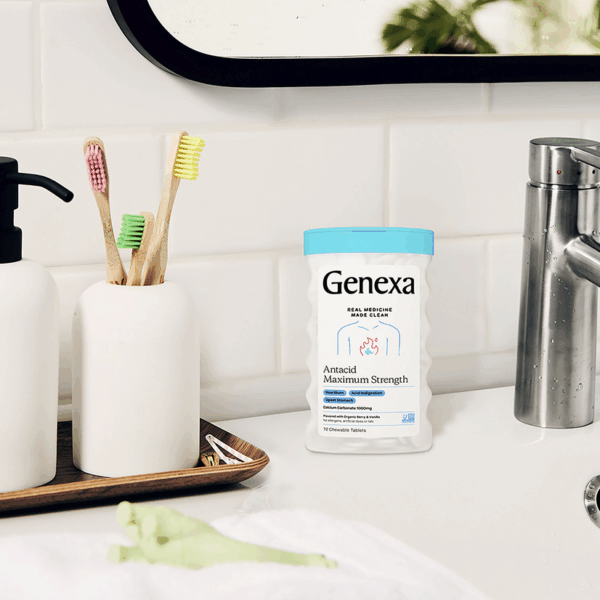 Genexa Antacid Maximum Strength 72 Tablets - Image 5