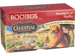 Celestial Seasoning Madagascar Vanilla Red Herb Tea (6x20 bag)