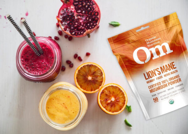 OM Organic Lion's Mane mushroom Powder 3.5 oz - Image 2