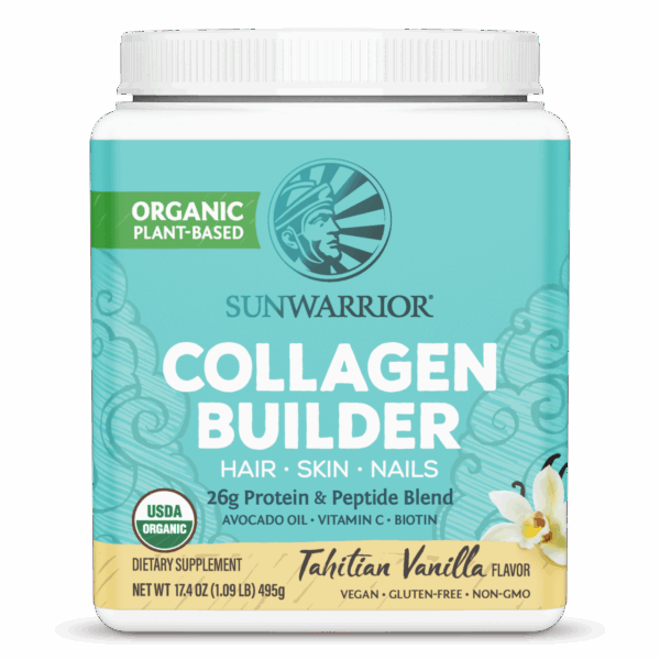 Sunwarrior Organic Collagen Builder Tahitian Vanilla 17.6 oz - Image 4