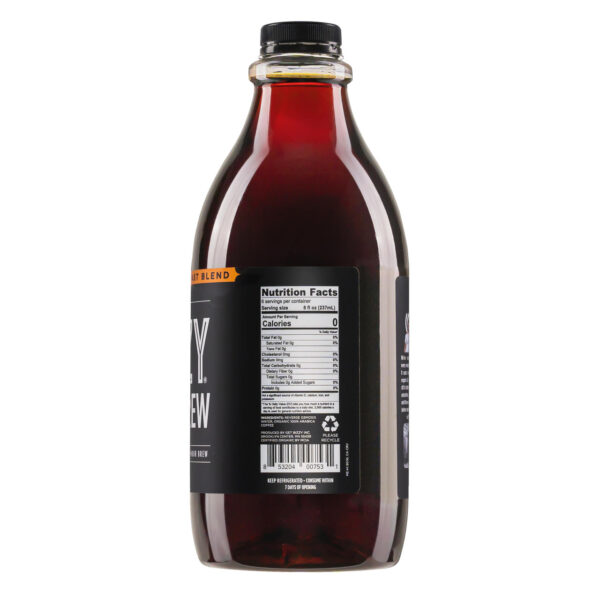 Bizzy Cold Brew Organic Fruity Unsweetened Breakfast Blend 48 oz (Pack of 6) - Image 2