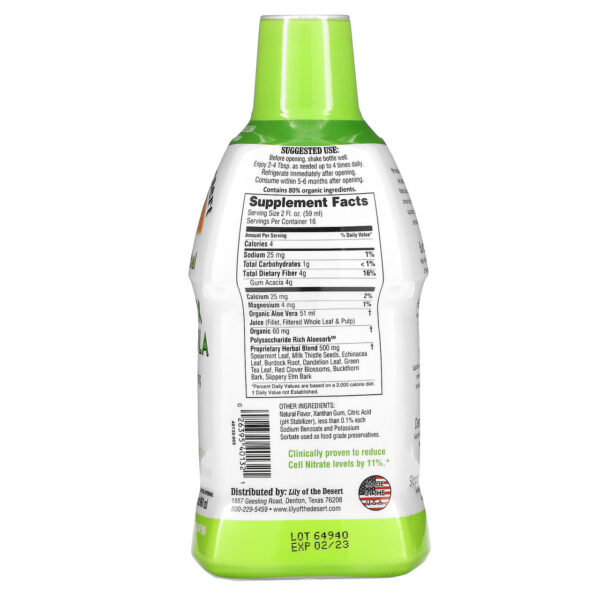 Lily Of The Desert Detox Herbal Formula (1x32 Oz) - Image 2