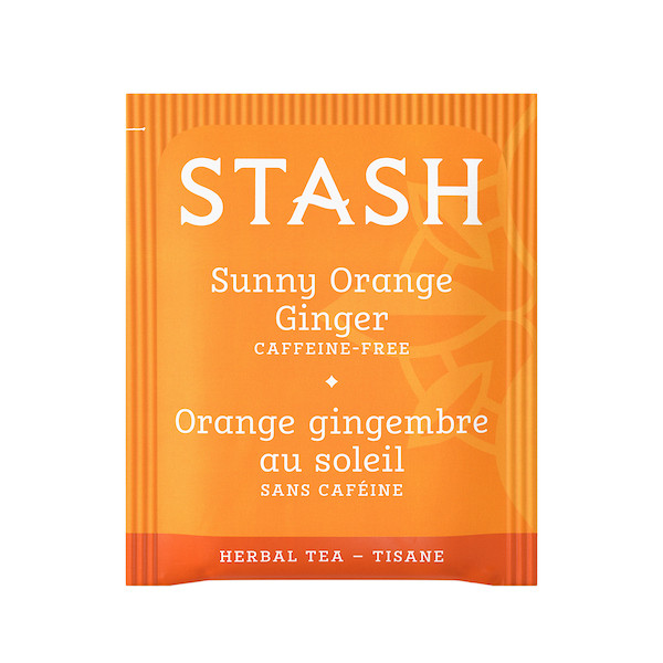 Stash Herbal Tea Sunny Orange and Ginger (6x18 BAG ) - Image 2