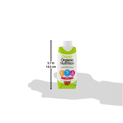 Orgain Organic Strawberry Nutrition Shake 4 Cartons (Pack of 3 Boxes) - Image 8