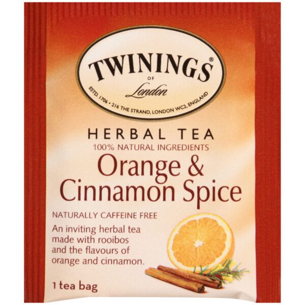 Twinings Orange & Cinnamon Spice Tea (6x20 Bag) - Image 4