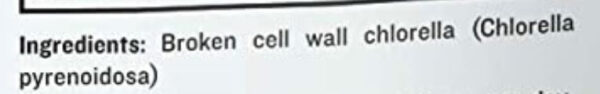 Sunfood Broken Cell Wall Chlorella Tablets 4 oz - Image 4
