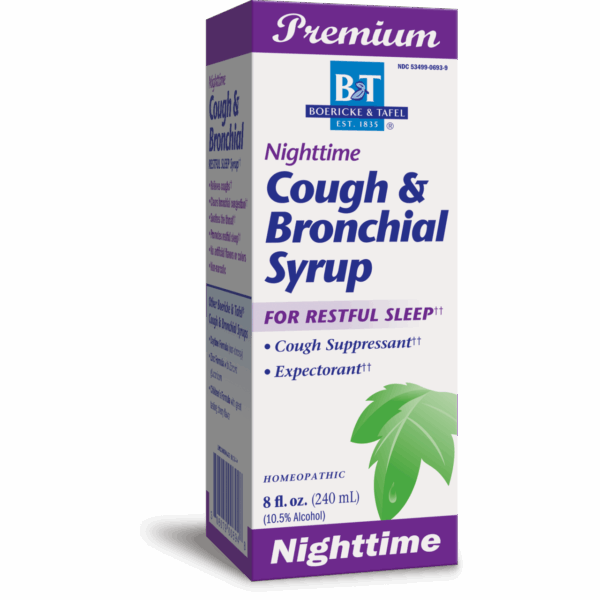 Boericke & Tafel Nighttime Cough & Bronchial Syrup (1x8 Oz)