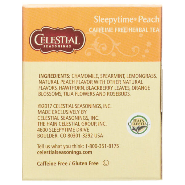 Celestial Seasonings Sleepytime Peach (6x20BAG ) - Image 11