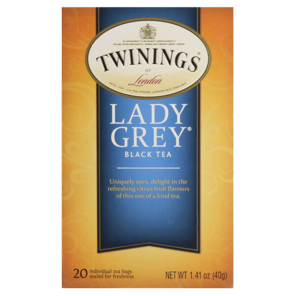Twinings Lady Grey Tea (6x20 Bag) - Image 7