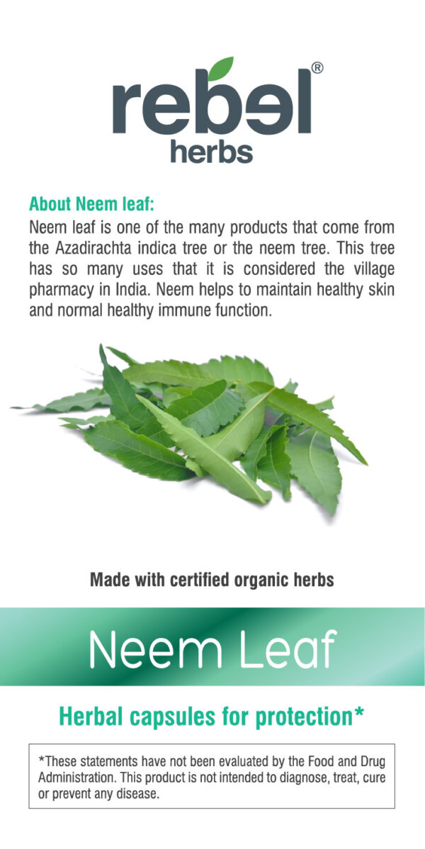 Neem Leaf Capsules - Image 3