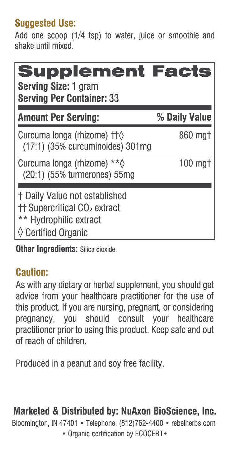Turmeric Dual Extracted Powder - Image 2