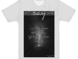 THE CANDLE Men's t-shirt by Gianneli