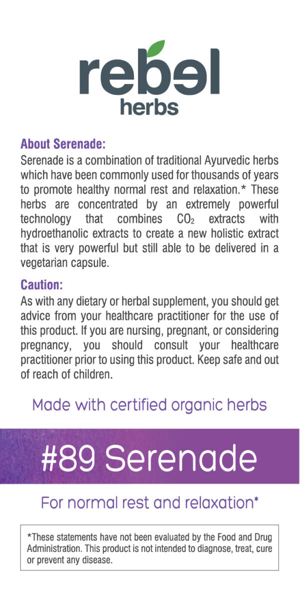 #89 Serenade 60 capsules - Image 3