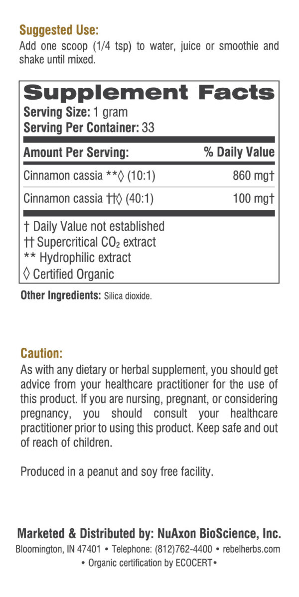Cinnamon Dual Extracted Powder - Image 2