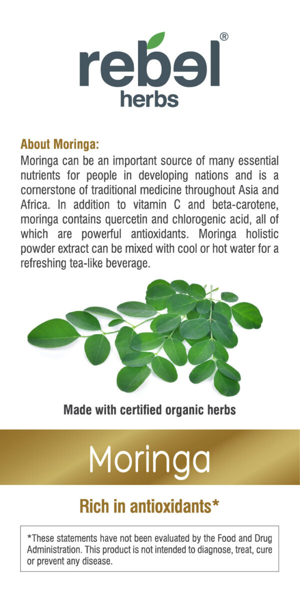 Moringa Dual Extracted Powder - Image 3