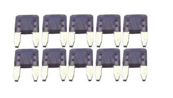 Universal replacement for Hayward GLX-F3A-10PK 3-Amp Violet Fuse Replacement Kit Goldline Aqua Logic Set of 10