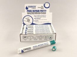 Leakmaster Pool Putty - White Epoxy Water Weld