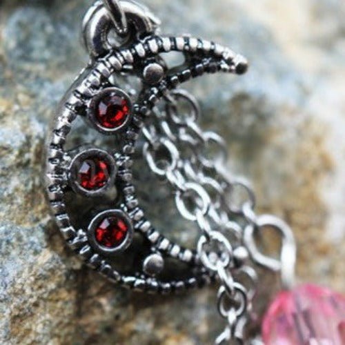 Sun & Moon Dangle Navel Ring - Image 3