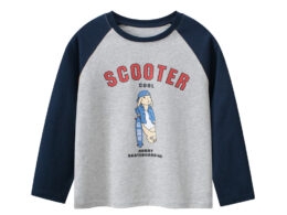 Baby Kids Boys Cartoon And Letters Printing Crew Neck Long Sleeves Pullover