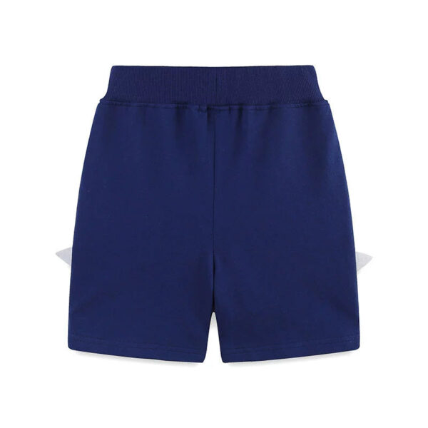 Summer Arrival Baby Kids Boys Cotton Casual Style Cartoon Pattern Color Patchwork Shorts - Image 2