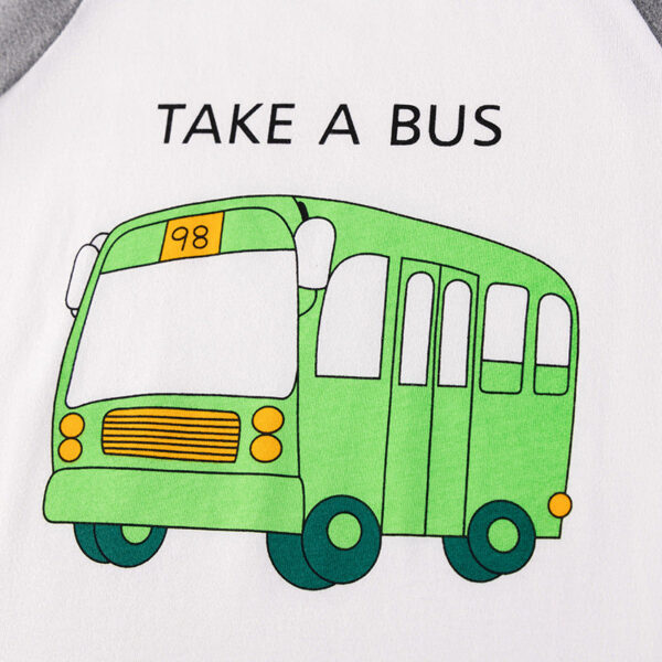 Kids’ Cartoon Pattern Short Sleeves T-shirt in European and American Style for Summer - Image 5