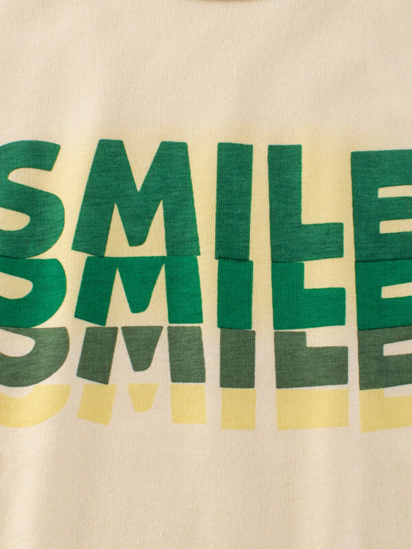 Boys’ Letters Print T-Shirt In European And American Style - Image 4